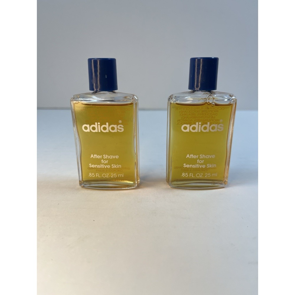 Adidas After Shave For Sensitive Skin 8.5 Fl. Oz Splash Travel 2‎ Count